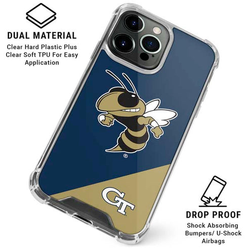 Georgia Institute of Technology Mascot iPhone 16 Pro Clear Case