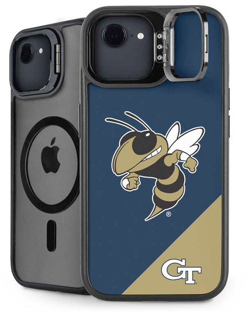 Georgia Institute of Technology Mascot iPhone 16e Kickstand Case