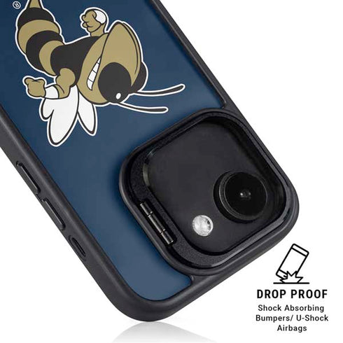 Georgia Institute of Technology Mascot iPhone 16e Kickstand Case