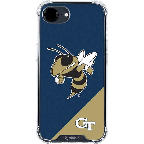 Georgia Institute of Technology Mascot iPhone 16e Clear Case