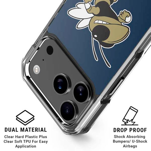 Georgia Institute of Technology Mascot iPhone 18 Pro Clear Case