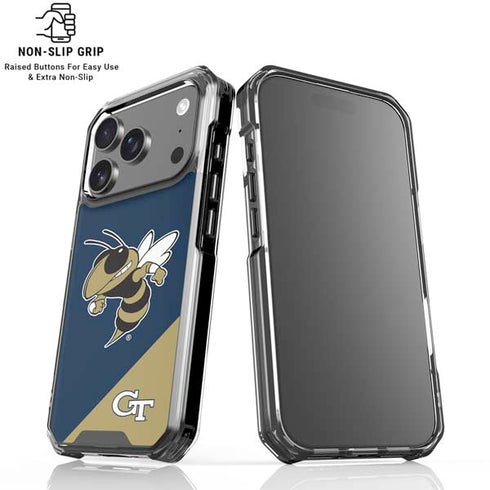 Georgia Institute of Technology Mascot iPhone 18 Pro Clear Case