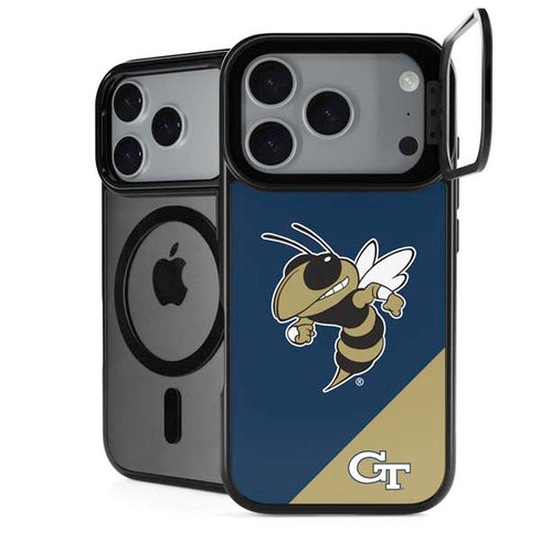 Georgia Institute of Technology Mascot iPhone 18 Pro Kickstand Case