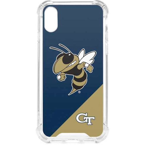 Georgia Institute of Technology Mascot iPhone XS Clear Case