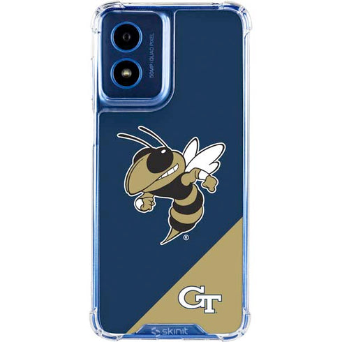 Georgia Institute of Technology Mascot Moto G 5G (2024) Clear Case