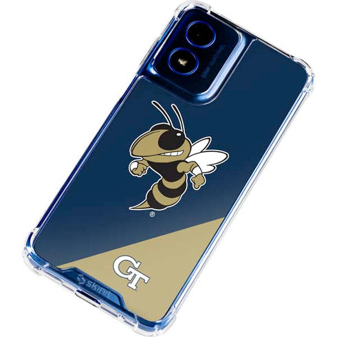 Georgia Institute of Technology Mascot Moto G Play 4G (2024) Clear Case