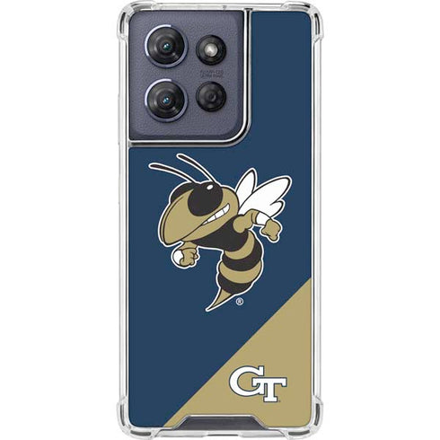 Georgia Institute of Technology Mascot Moto G Play 5G (2025) Clear Case