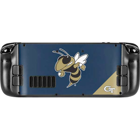 Georgia Institute of Technology Mascot Steam Deck Handheld Gaming Computer OLED Skin