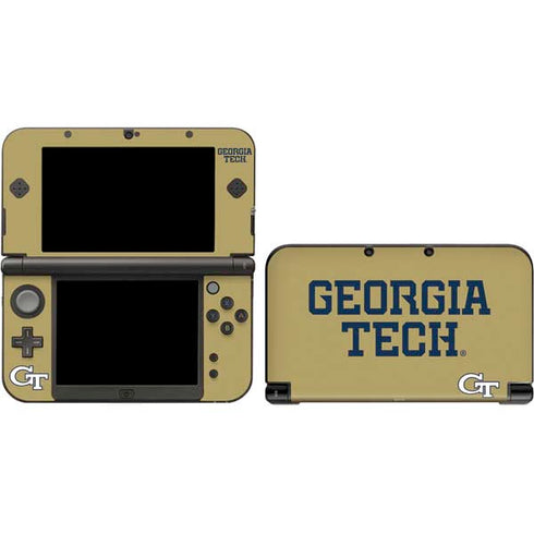 Georgia Institute of Technology LogoType Gold Nintendo Skins