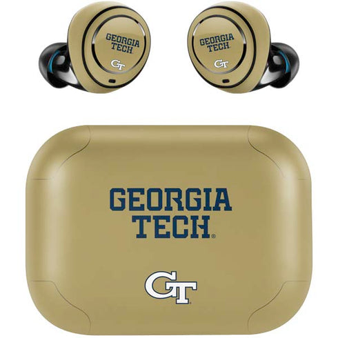 Georgia Institute of Technology LogoType Gold Amazon Echo Buds Skin