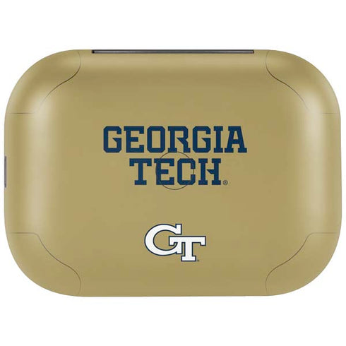 Georgia Institute of Technology LogoType Gold Amazon Echo Buds Skin