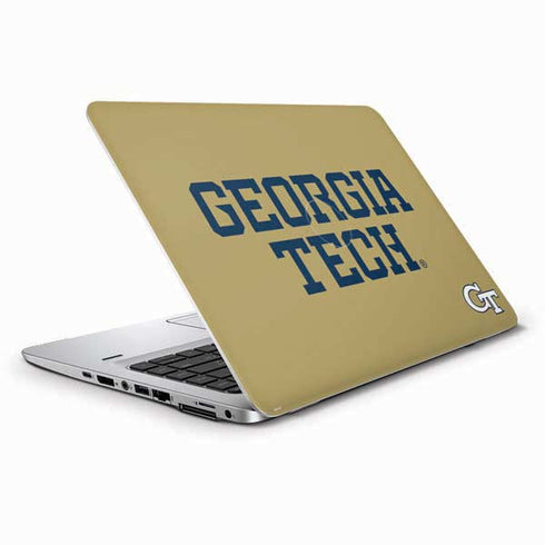 Georgia Institute of Technology LogoType Gold HP Elitebook Skin