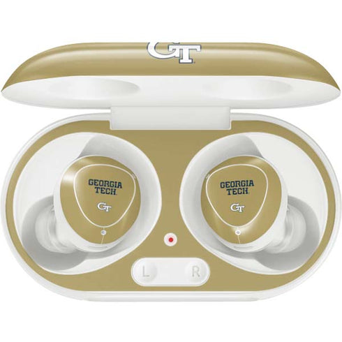 Georgia Institute of Technology LogoType Gold Galaxy Buds Plus Skin