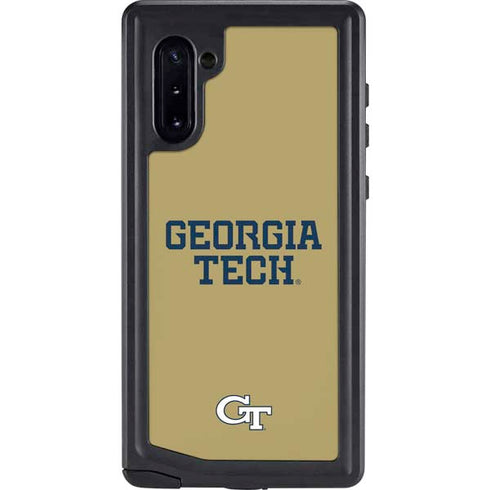 Georgia Institute of Technology LogoType Gold Galaxy Cases
