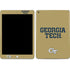 Georgia Institute of Technology LogoType Gold Apple iPad Skin