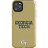 Georgia Institute of Technology LogoType Gold iPhone Cases