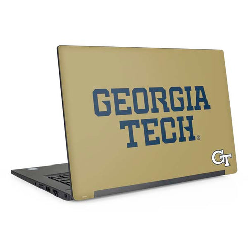 Georgia Institute of Technology LogoType Gold Dell Latitude Skin