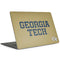 Georgia Institute of Technology LogoType Gold MacBook Skins