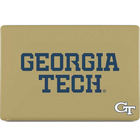 Georgia Institute of Technology LogoType Gold MacBook Skins