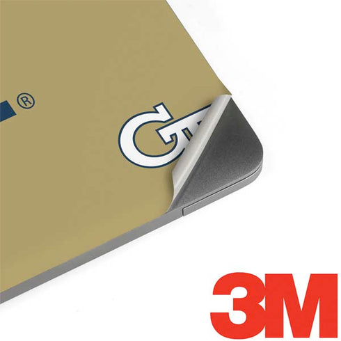 Georgia Institute of Technology LogoType Gold MacBook Skins