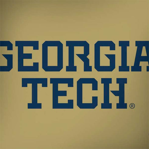 Georgia Institute of Technology LogoType Gold MacBook Skins