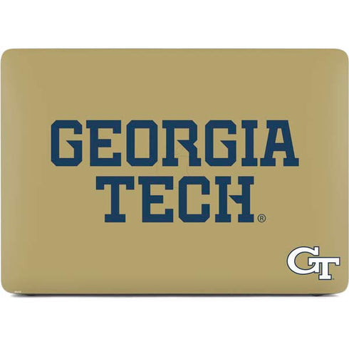 Georgia Institute of Technology LogoType Gold Apple MacBook Pro 16-inch Skin