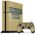 Georgia Institute of Technology LogoType Gold PlayStation PS4 Skins