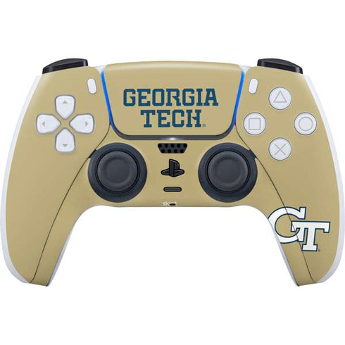 Georgia Institute of Technology LogoType Gold PlayStation PS5 Skins