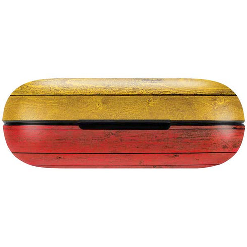 German Flag Dark Wood Amazon Echo Buds Skin