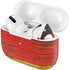 German Flag Dark Wood AirPods Skins