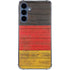 German Flag Dark Wood Galaxy A35 5G Clear Case