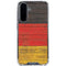 German Flag Dark Wood Galaxy A36 5G Clear Case