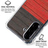 German Flag Dark Wood Galaxy A36 5G Clear Case