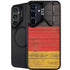 German Flag Dark Wood Galaxy S24 FE Kickstand Case