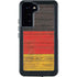 German Flag Dark Wood Galaxy S24 Plus Waterproof Case