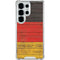 German Flag Dark Wood Galaxy S25 Ultra Clear Case