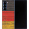 German Flag Dark Wood Galaxy Z Fold6 Skin