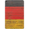 German Flag Dark Wood iPad Skins