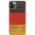German Flag Dark Wood iPhone Cases