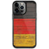 German Flag Dark Wood iPhone Cases