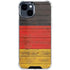German Flag Dark Wood iPhone 15 Clear Case