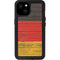German Flag Dark Wood iPhone 15 Plus Waterproof Case