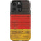 German Flag Dark Wood iPhone 15 Pro Impact Case