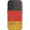 German Flag Dark Wood iPhone 16 Impact Case
