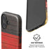 German Flag Dark Wood iPhone 16 Magsafe Impact Case