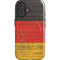 German Flag Dark Wood iPhone 16 Plus Magsafe Impact Case