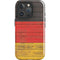 German Flag Dark Wood iPhone 16 Pro Impact Case