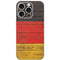 German Flag Dark Wood iPhone 16 Pro Skin