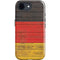 German Flag Dark Wood iPhone 16e Impact Case