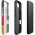 German Flag Dark Wood iPhone 16e Impact Case